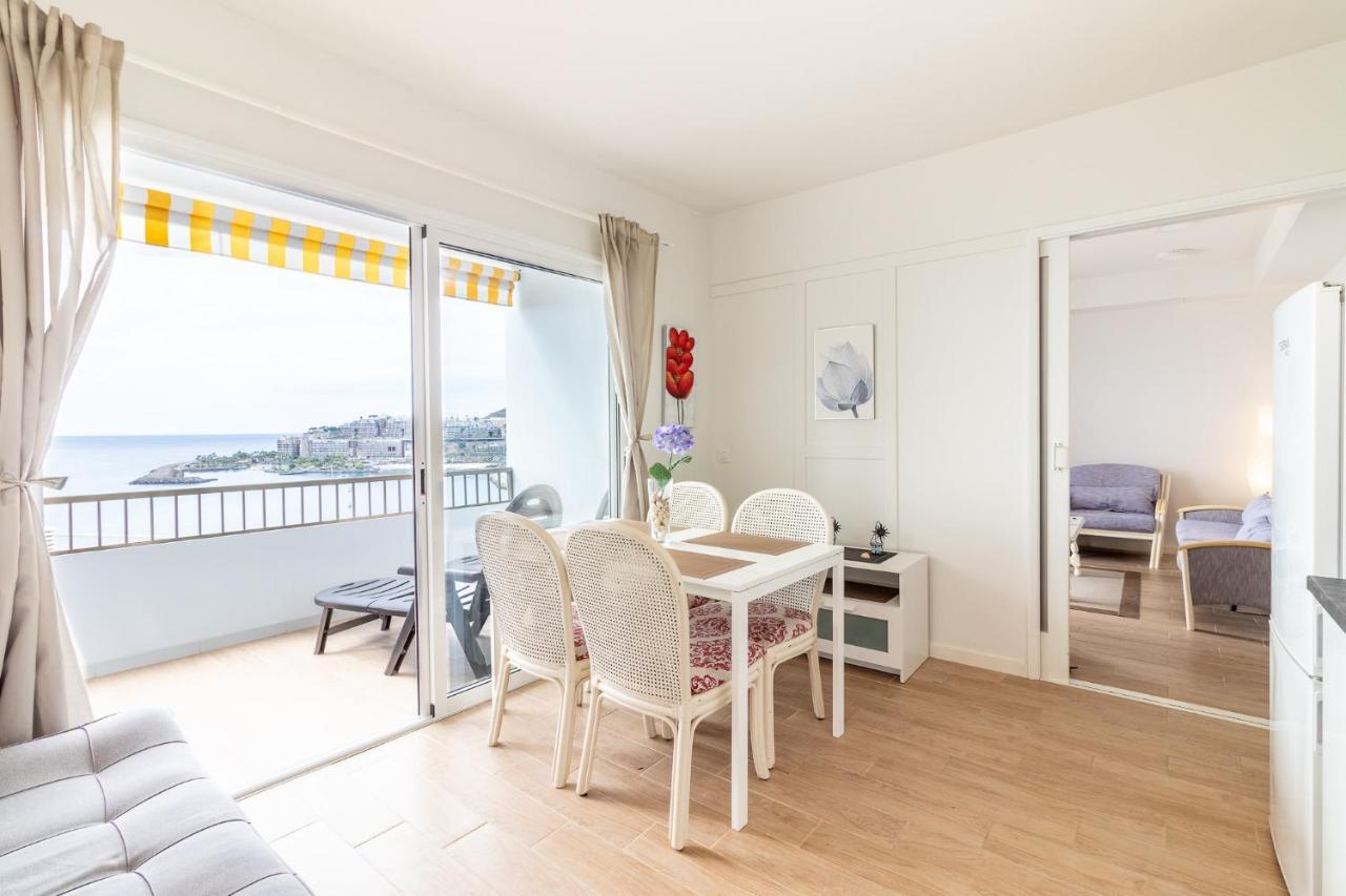 Flatguest Danubio + Sea View + Pool + Beach Mogán Extérieur photo
