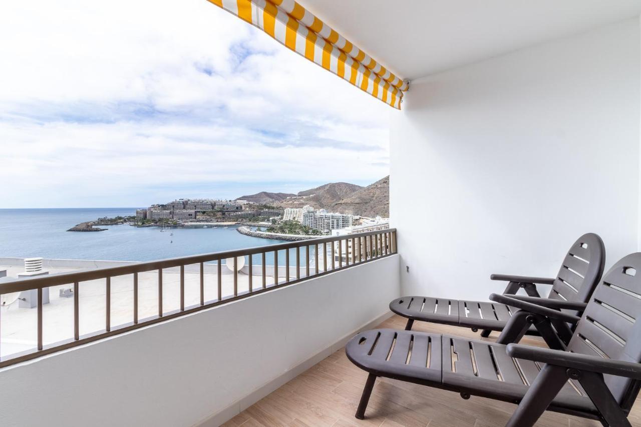 Flatguest Danubio + Sea View + Pool + Beach Mogán Extérieur photo