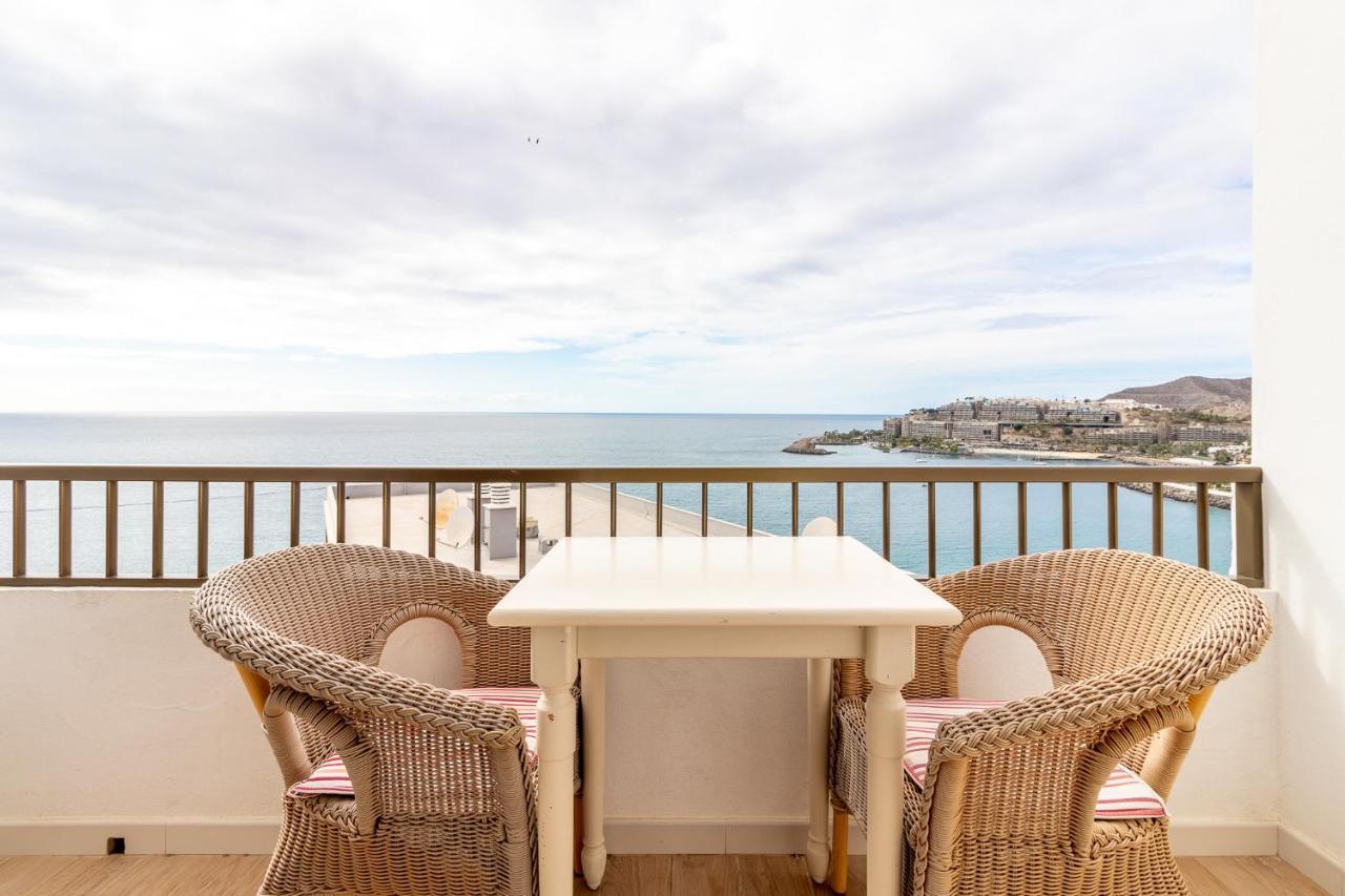 Flatguest Danubio + Sea View + Pool + Beach Mogán Extérieur photo