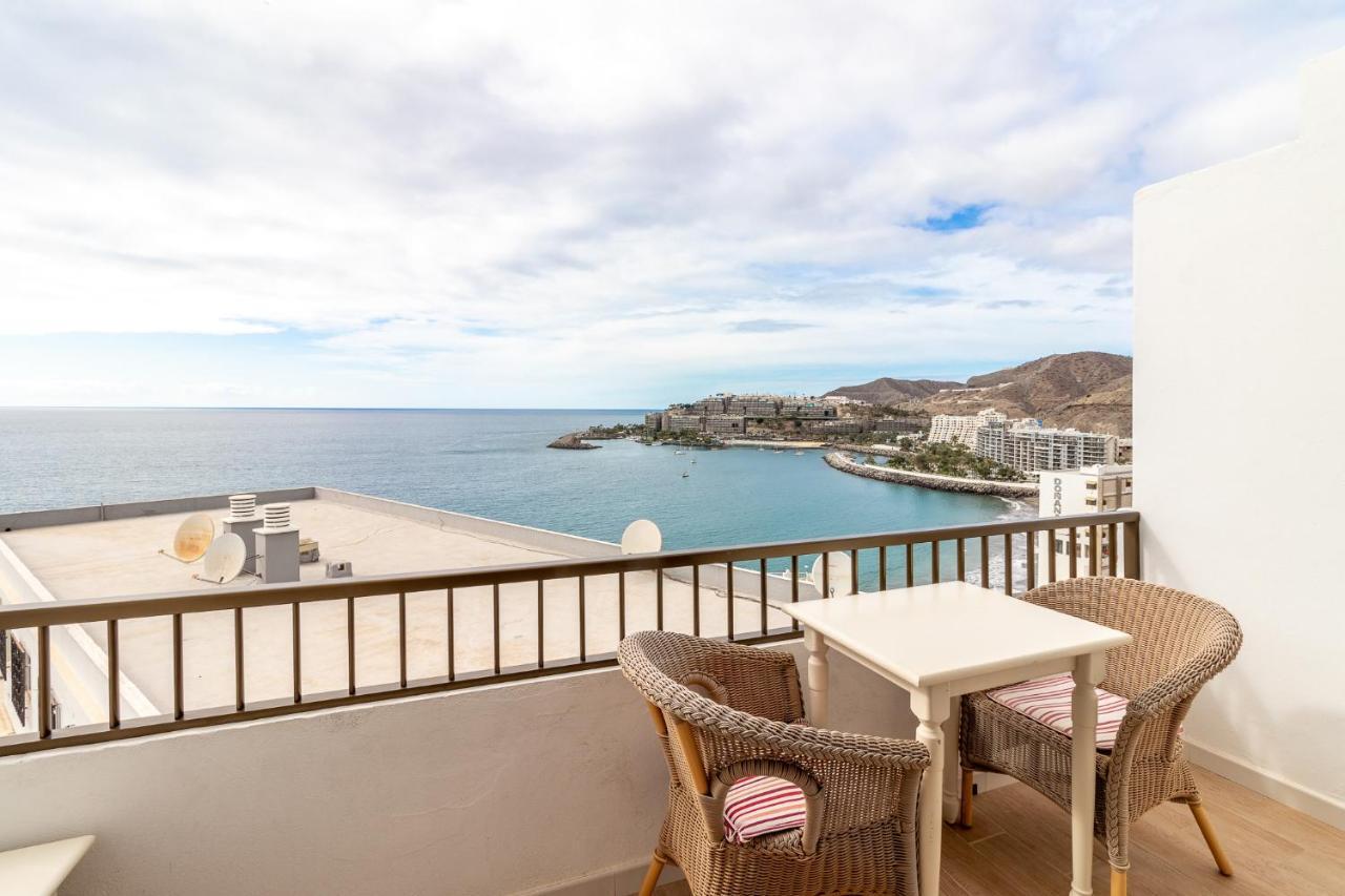Flatguest Danubio + Sea View + Pool + Beach Mogán Extérieur photo