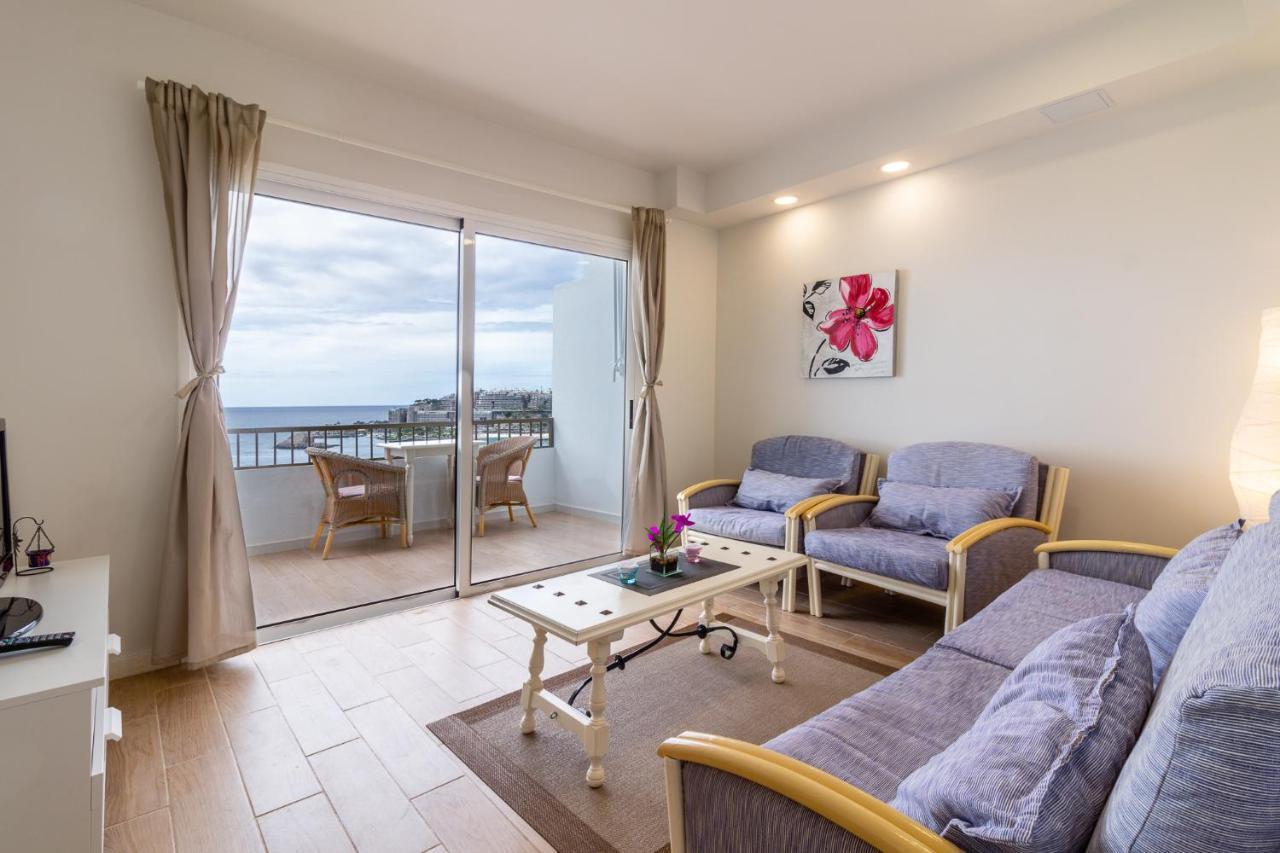 Flatguest Danubio + Sea View + Pool + Beach Mogán Extérieur photo
