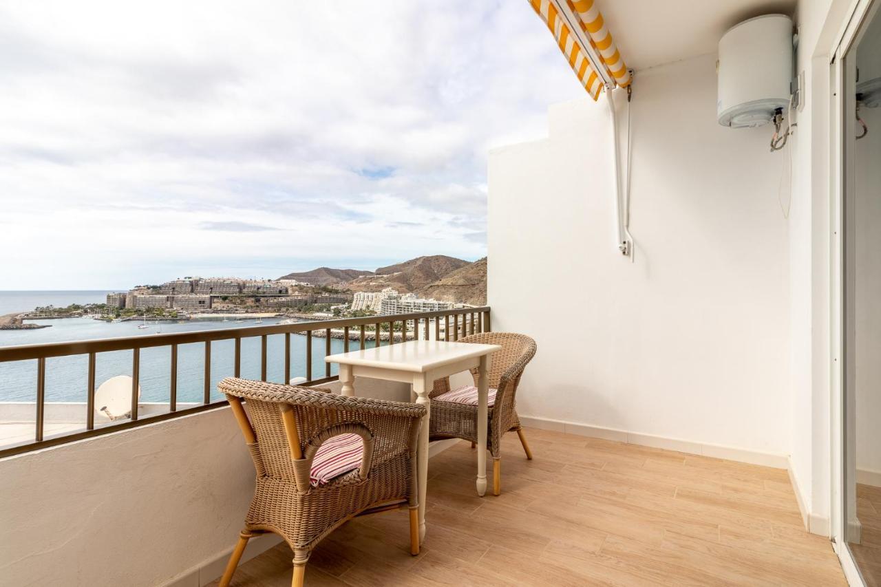 Flatguest Danubio + Sea View + Pool + Beach Mogán Extérieur photo