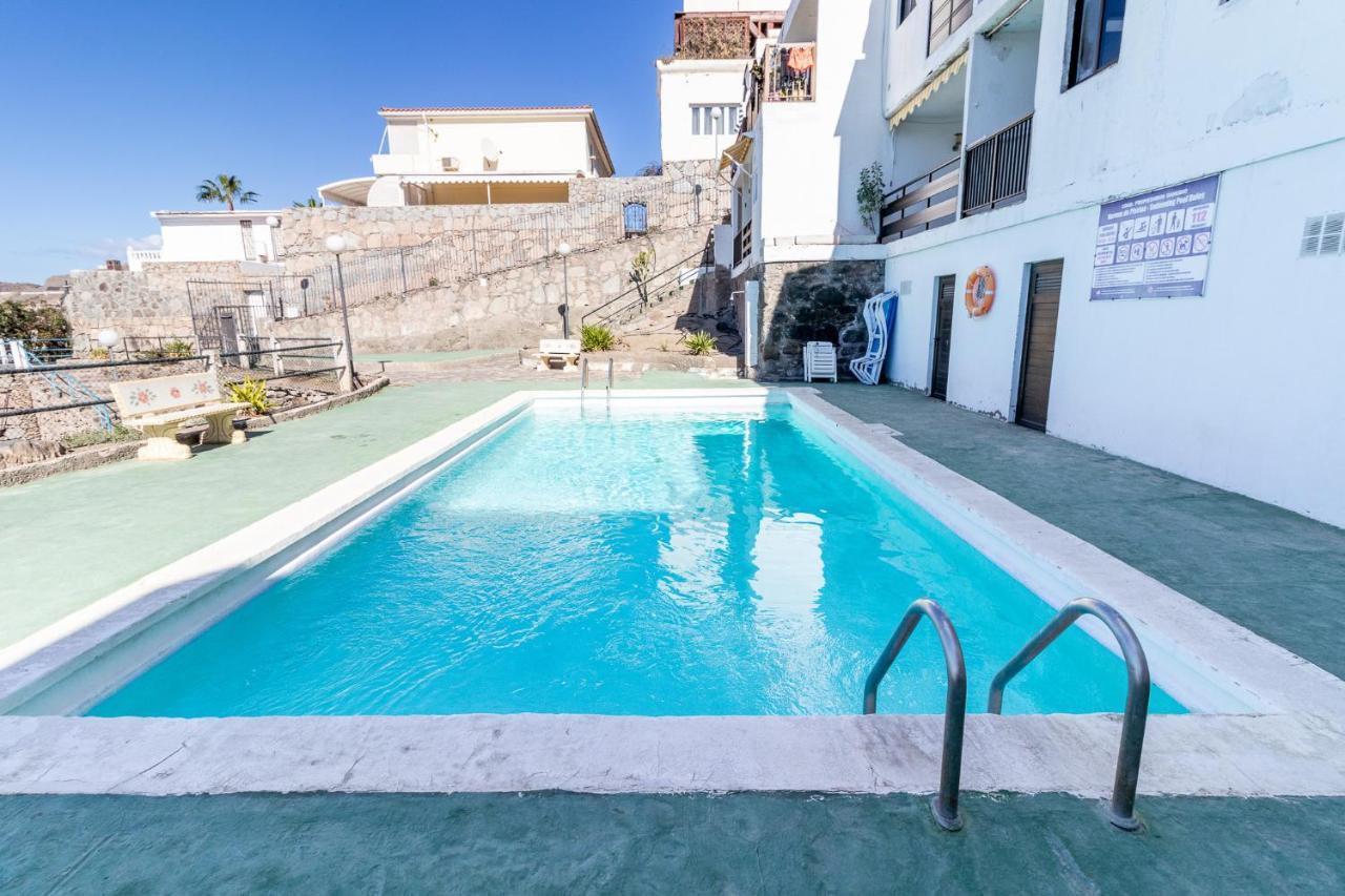 Flatguest Danubio + Sea View + Pool + Beach Mogán Extérieur photo